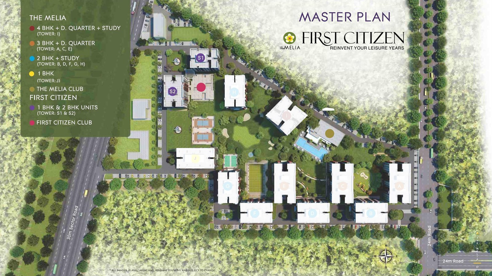Silverglades Melia First Citizen — Master Plan